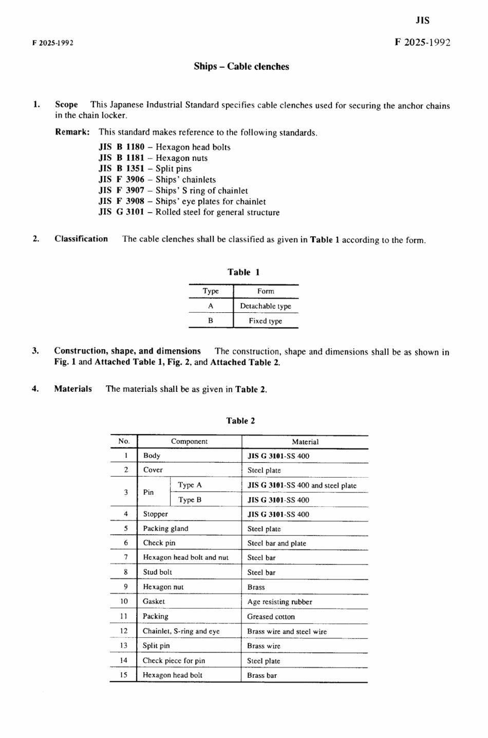 JIS F 2025-1992 scan.pdf_第1页