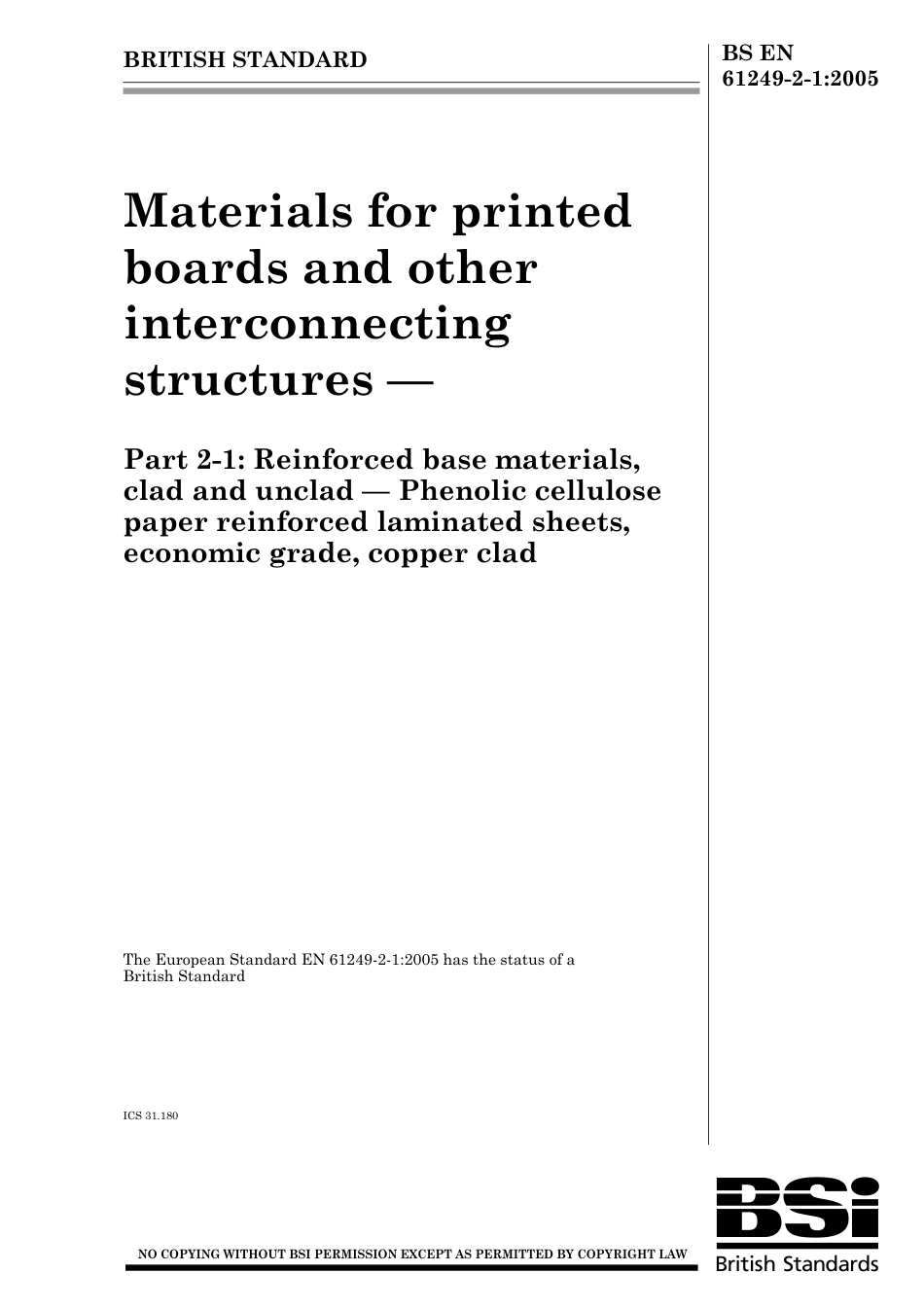 BS EN 61249-2-1-2005.pdf_第1页