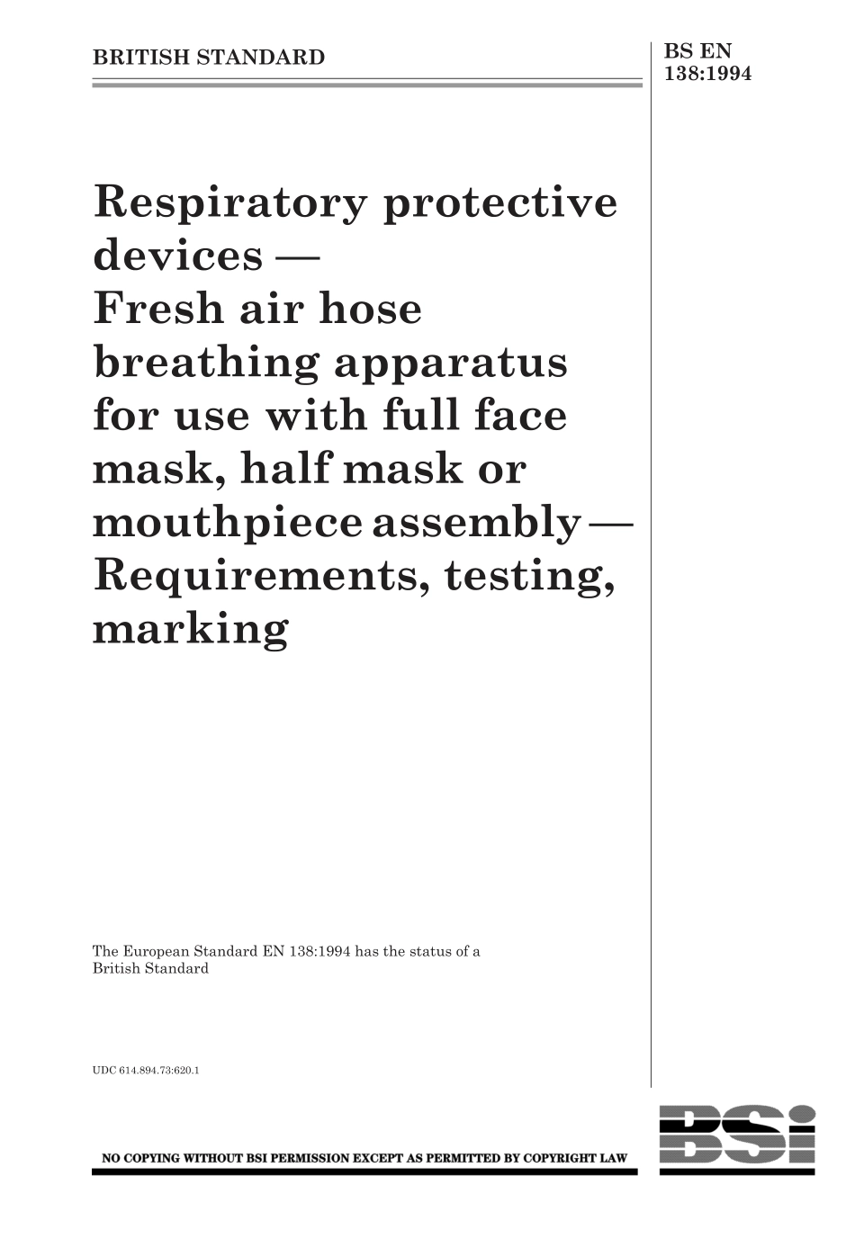 BS EN 00138-1994 (1999).pdf_第1页