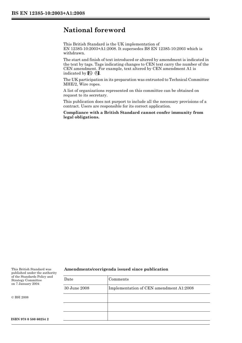 BS EN 12385-10-2003 + A1-2008.pdf_第2页