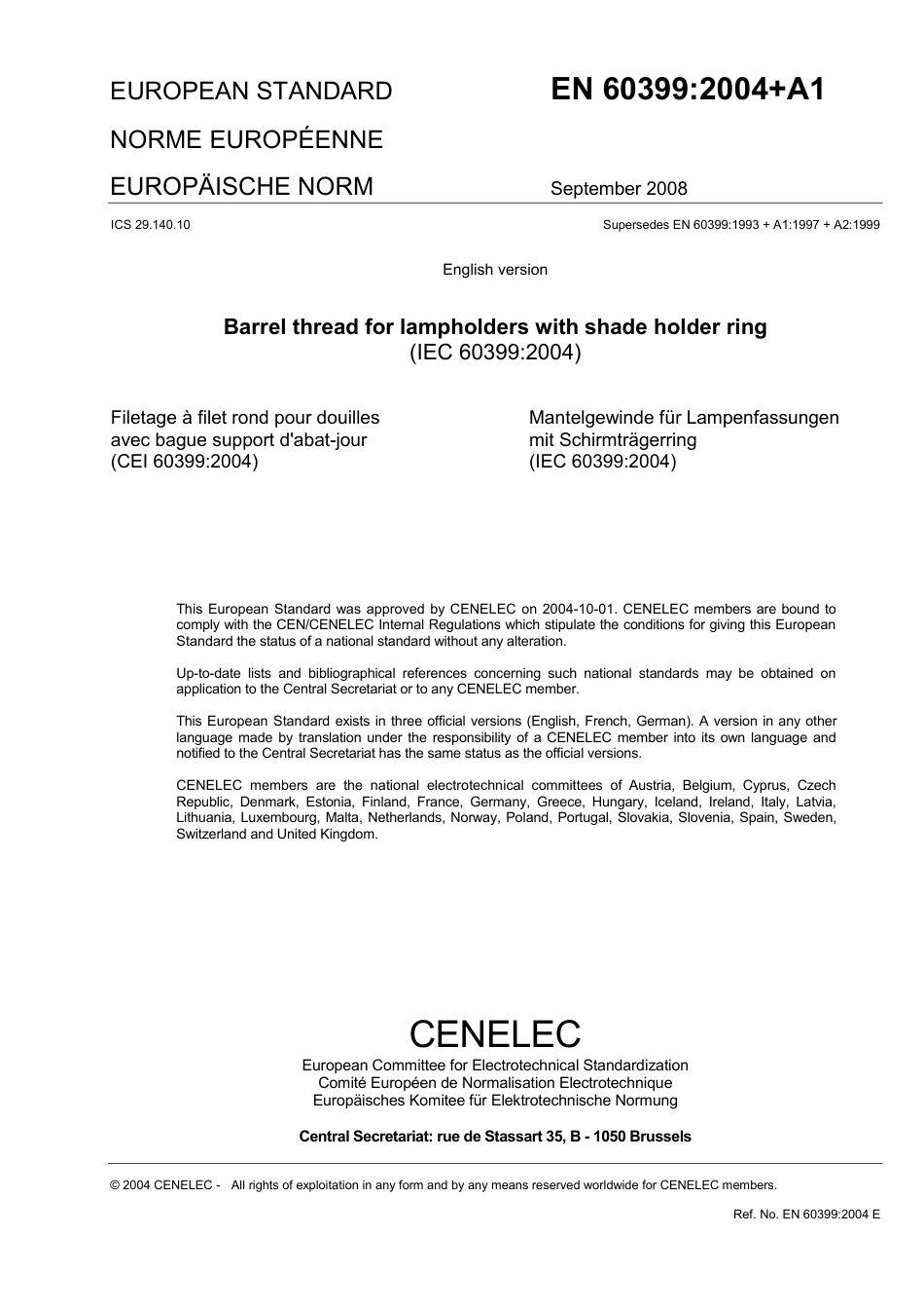 BS EN 60399-2004 + A1-2008.pdf_第3页