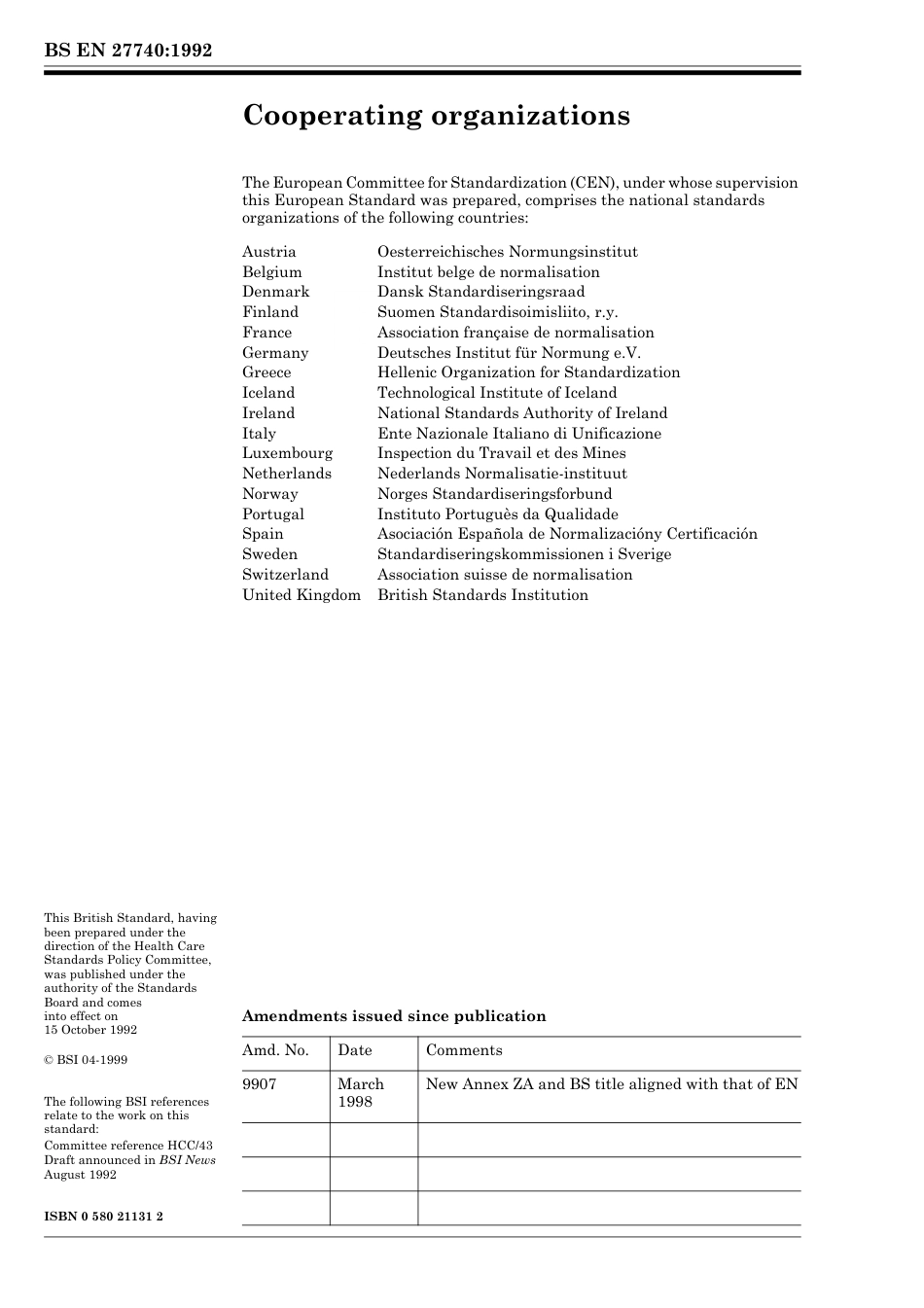 BS EN 27740-1992 (1999) ISO 7740-1985.pdf_第2页