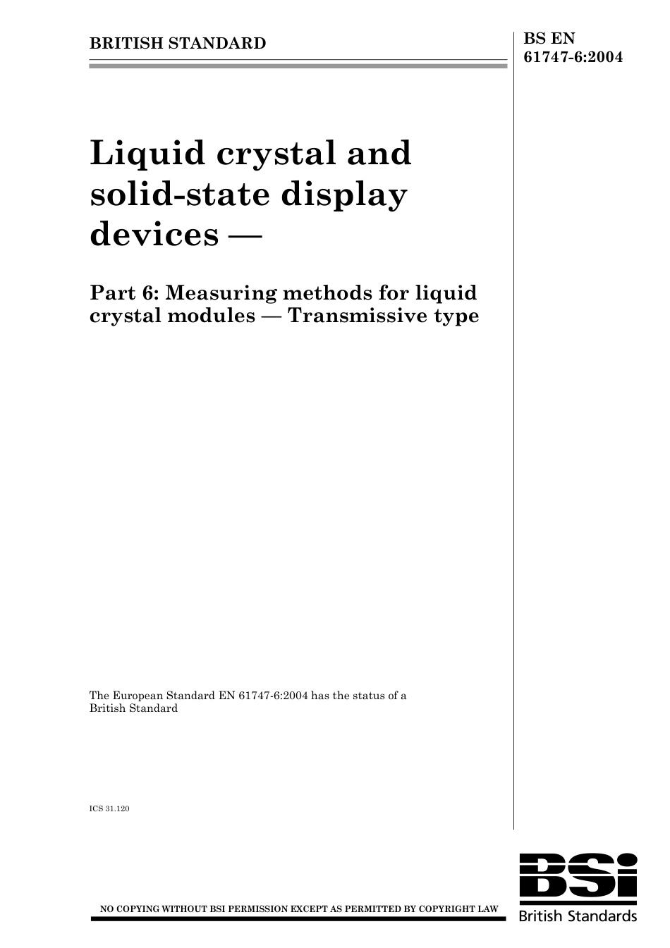 BS EN 61747-6-2004.pdf_第1页