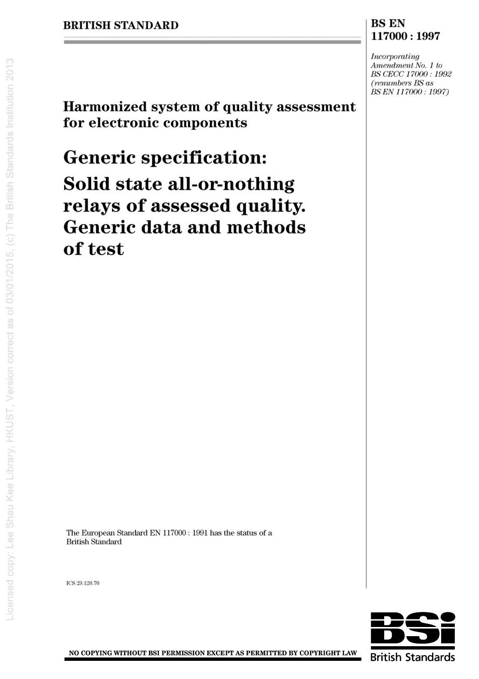 BS EN 117000-1997.pdf_第1页