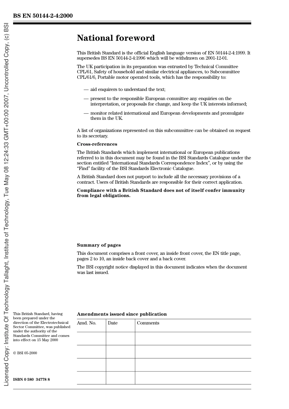 BS EN 50144-2-4-2000.pdf_第2页