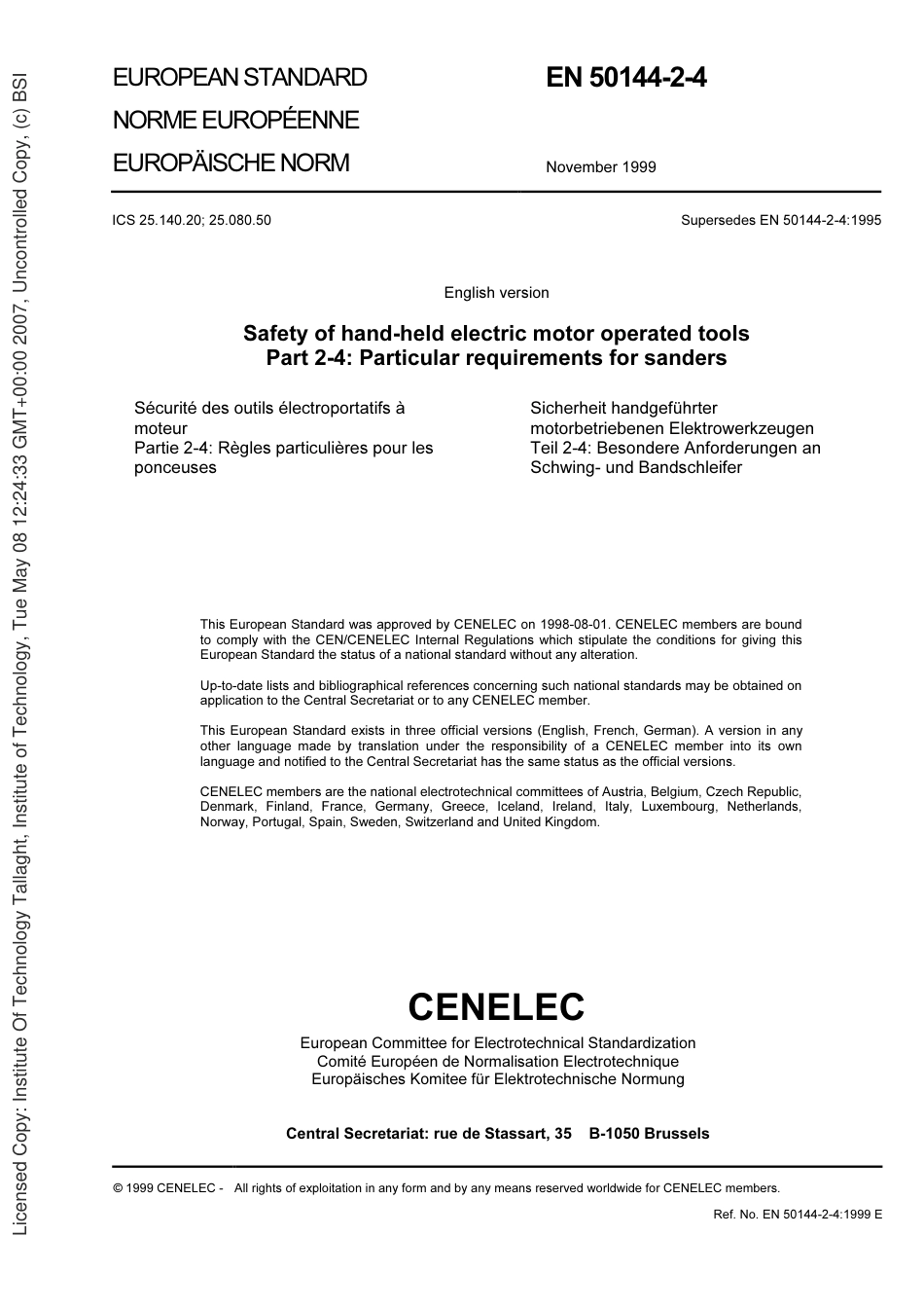 BS EN 50144-2-4-2000.pdf_第3页