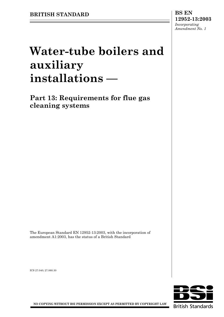 BS EN 12952-13-2003 (2004).pdf_第1页