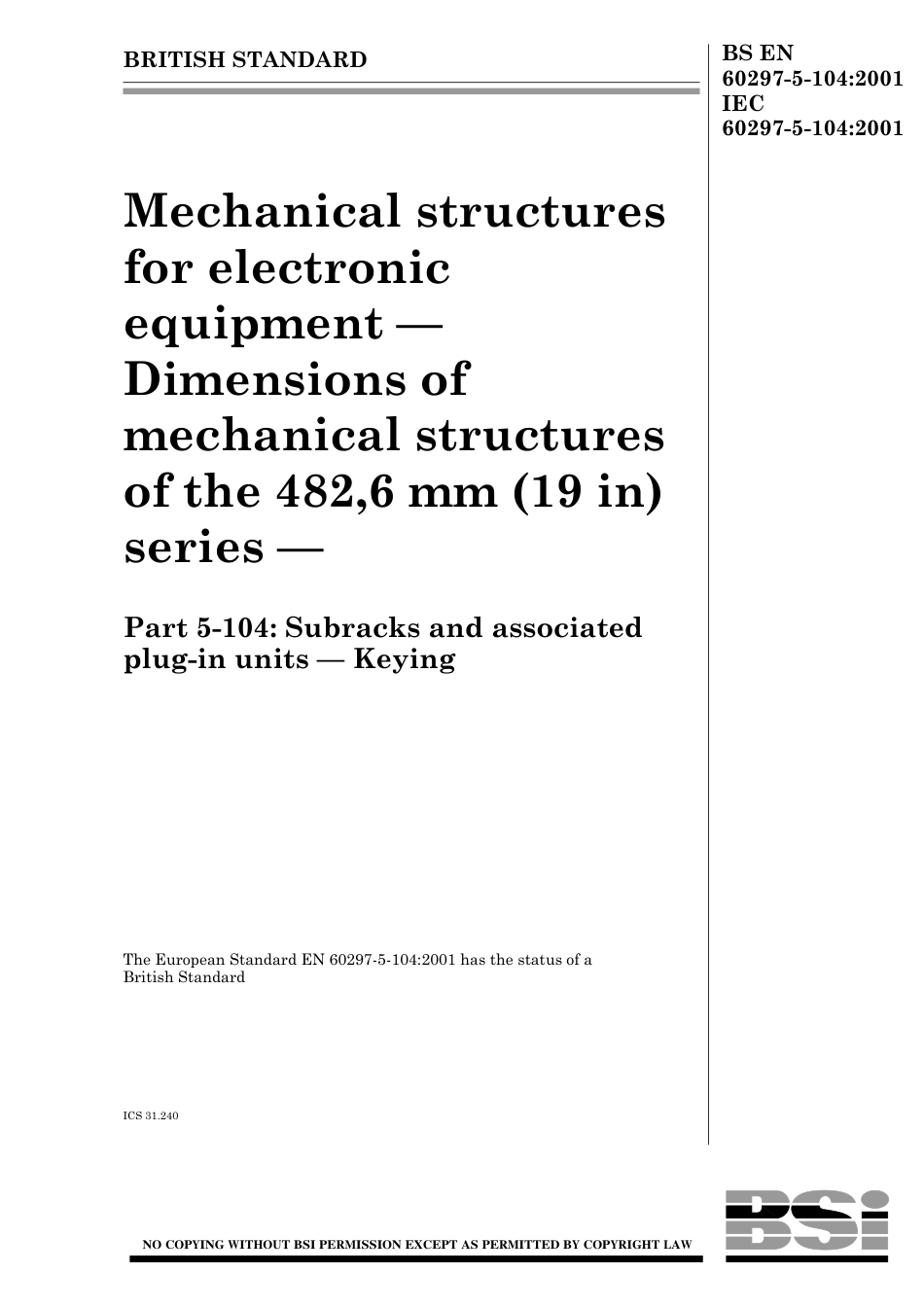 BS EN 60297-5-104-2001.pdf_第1页
