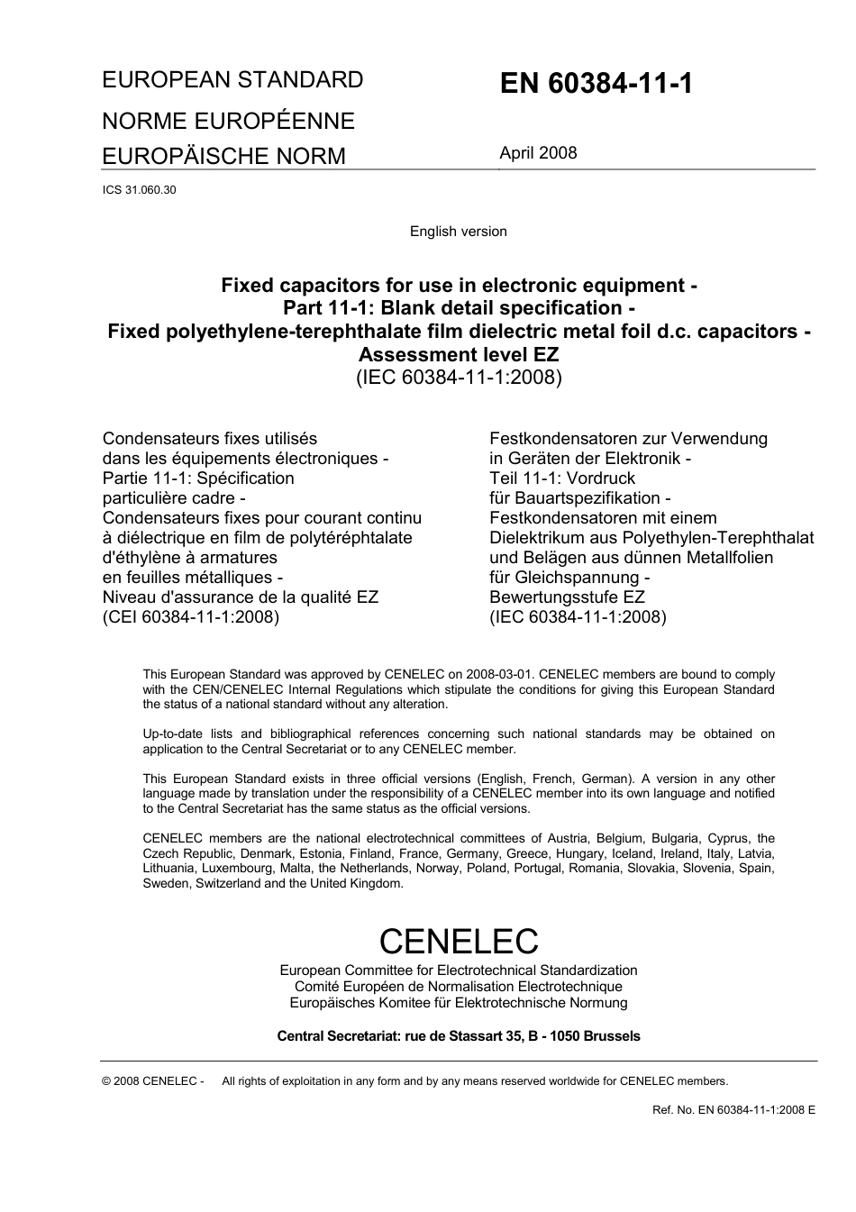 BS EN 60384-11-1-2008.pdf_第3页