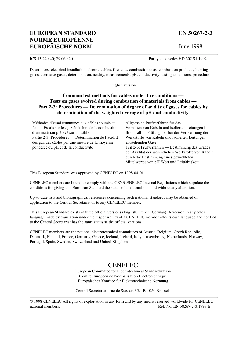 BS EN 50267-2-3-1999.pdf_第3页