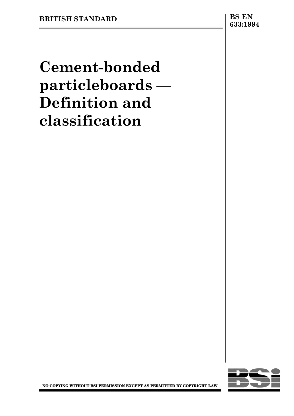 BS EN 00633-1994 (1999).pdf_第1页