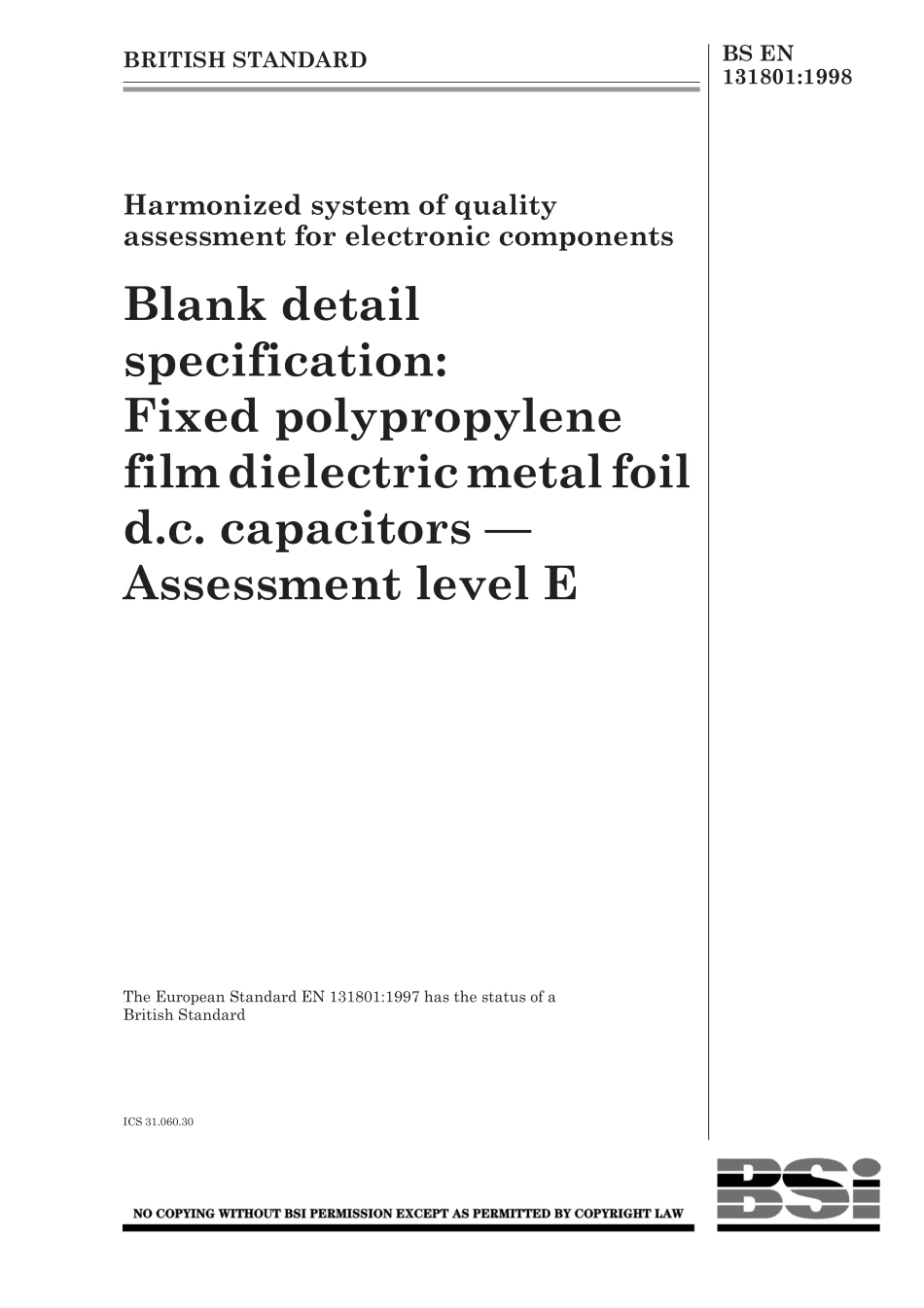 BS EN 131801-1998.pdf_第1页