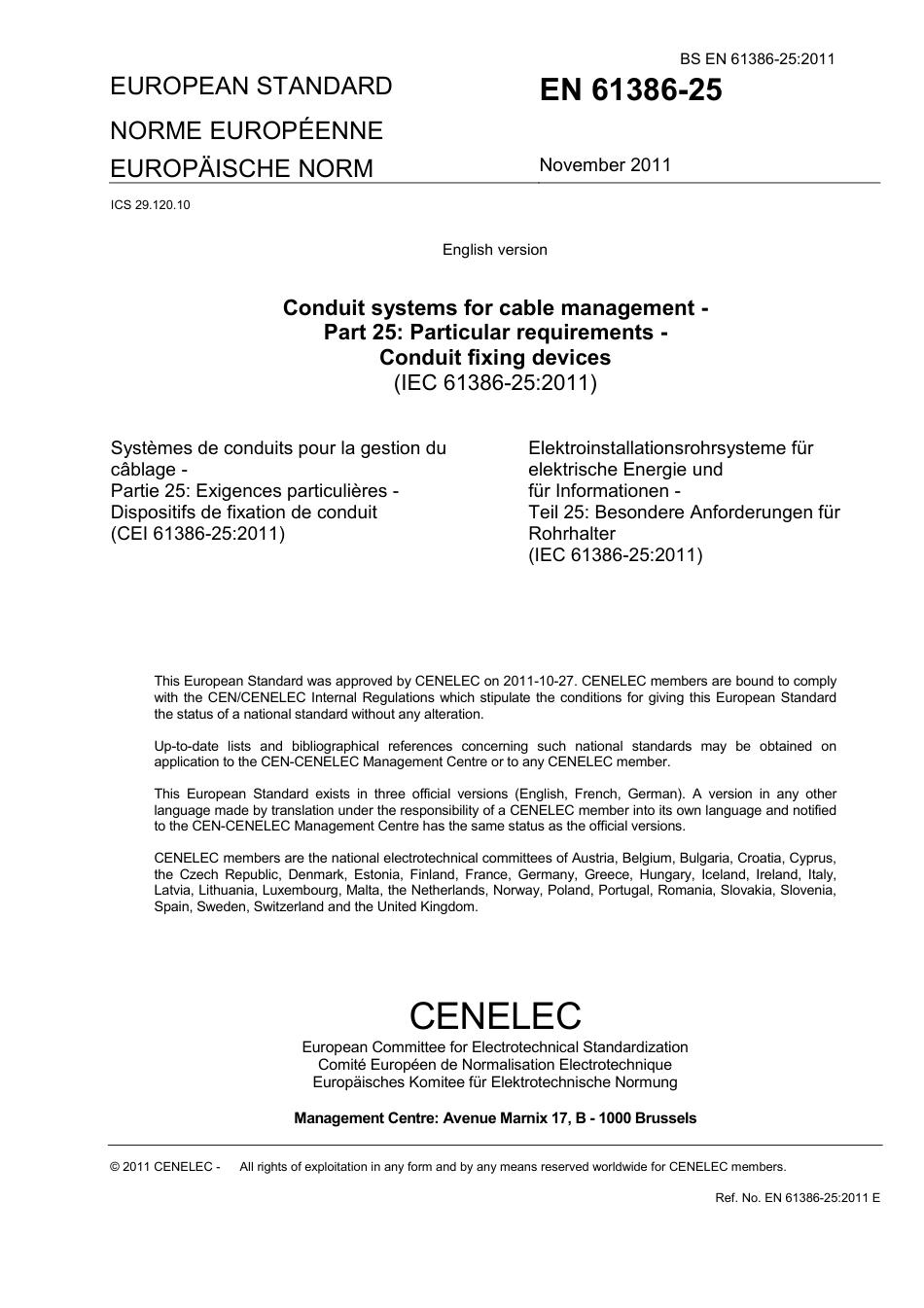 BS EN 61386-25-2011.pdf_第3页