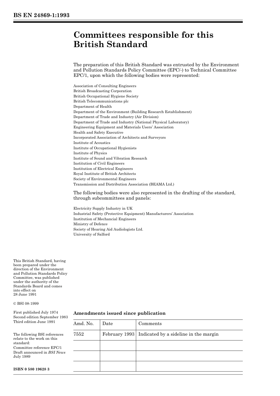 BS EN 24869-1-1993 (1999) ISO 4869-1-1990.pdf_第2页