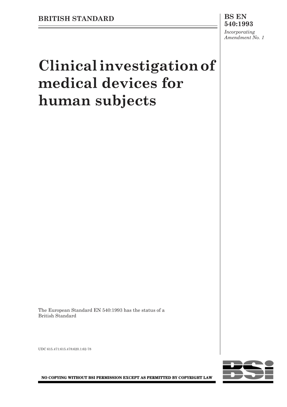 BS EN 00540-1993 (1998).pdf_第1页