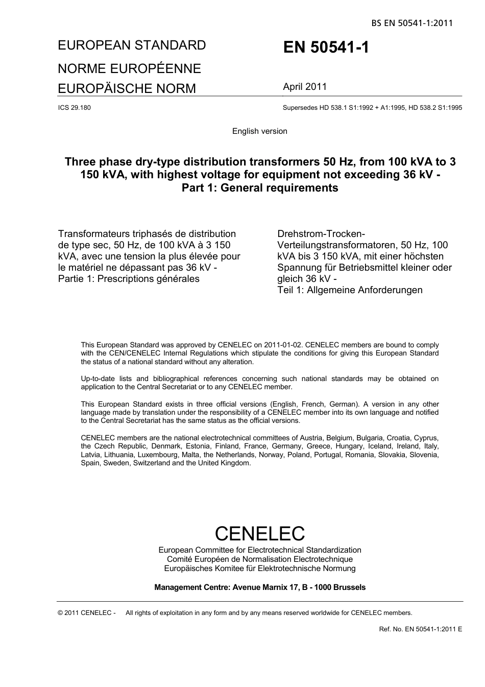 BS EN 50541-1-2011.pdf_第3页