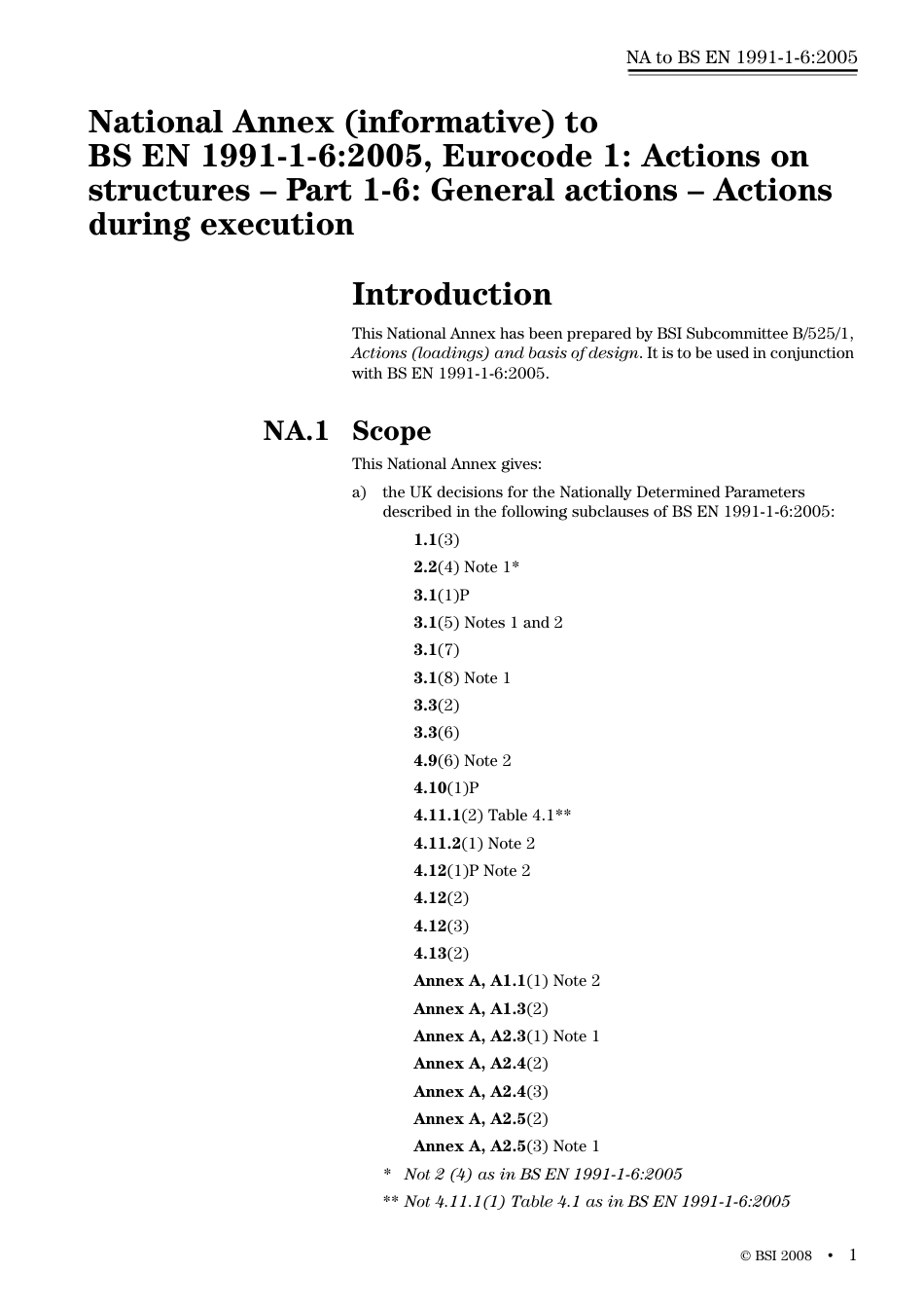 BS EN 01991-1-6-2005 NA 2008.pdf_第3页
