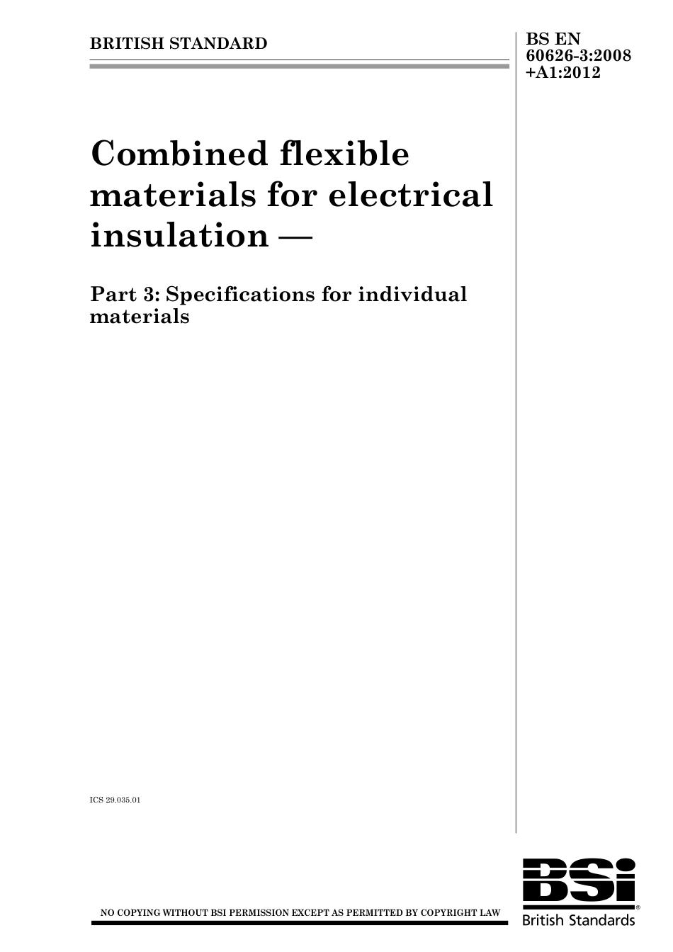 BS EN 60626-3-2008 + A1-2012.pdf_第1页