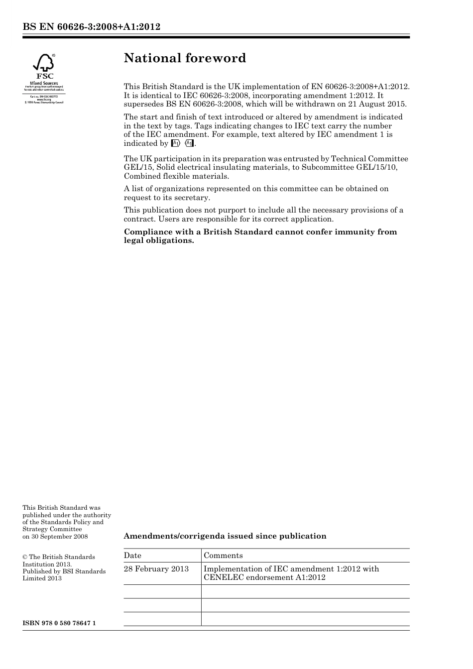 BS EN 60626-3-2008 + A1-2012.pdf_第2页