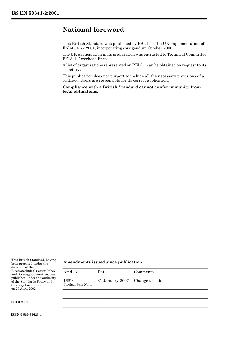 BS EN 50341-2-2001 (2007).pdf_第2页