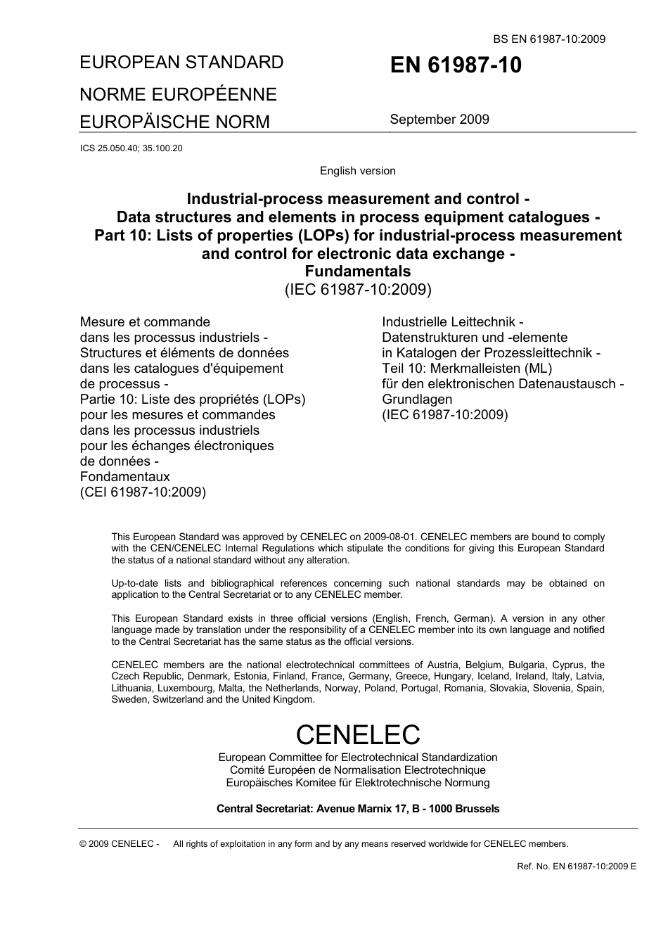 BS EN 61987-10-2009.pdf_第3页