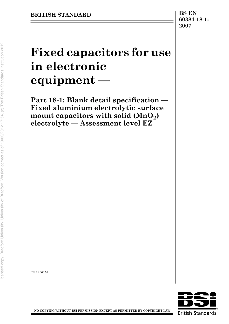 BS EN 60384-18-1-2007.pdf_第1页