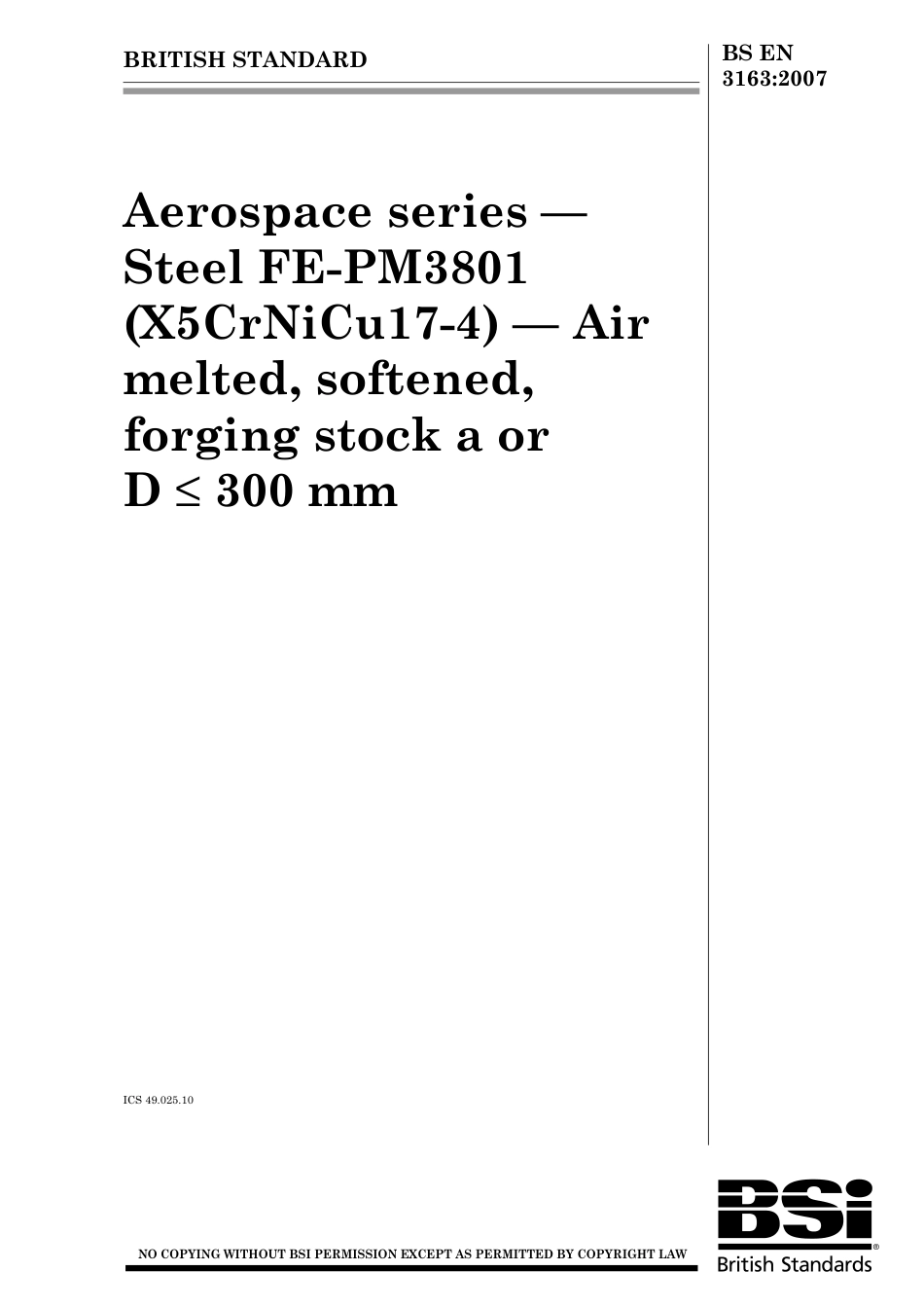 BS EN 03163-2007.pdf_第1页