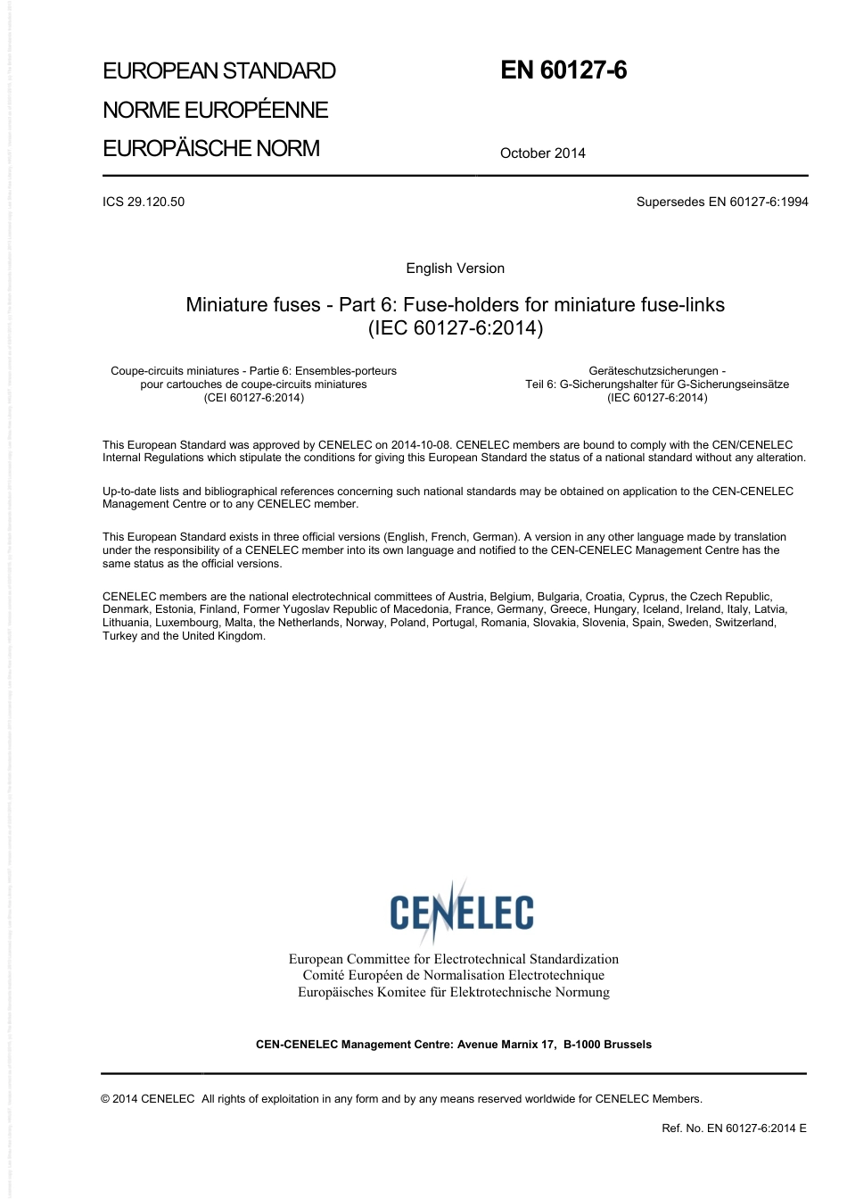 BS EN 60127-6-2014.pdf_第3页