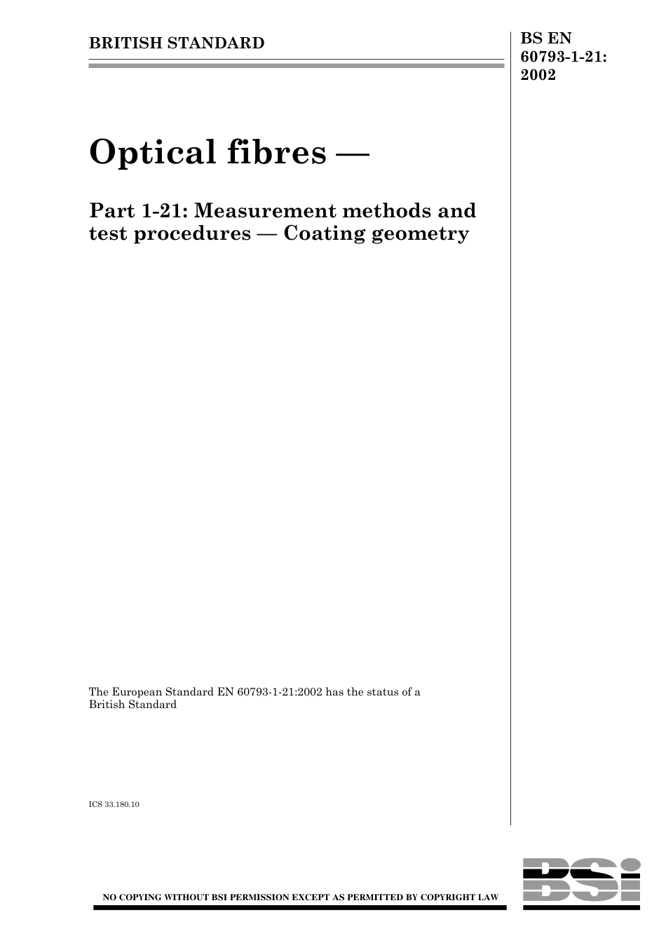 BS EN 60793-1-21-2002.pdf_第1页