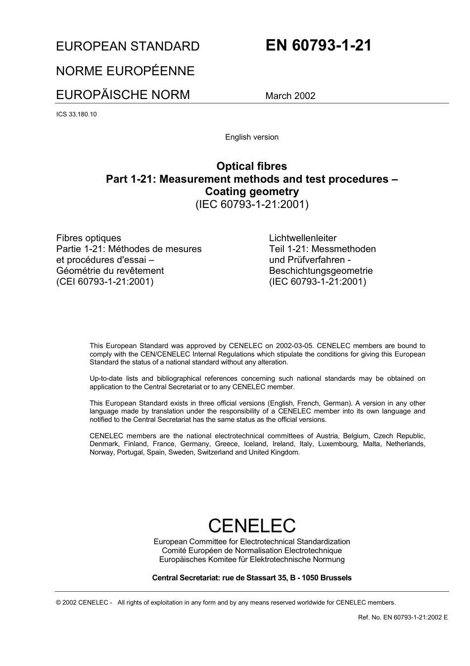 BS EN 60793-1-21-2002.pdf_第3页