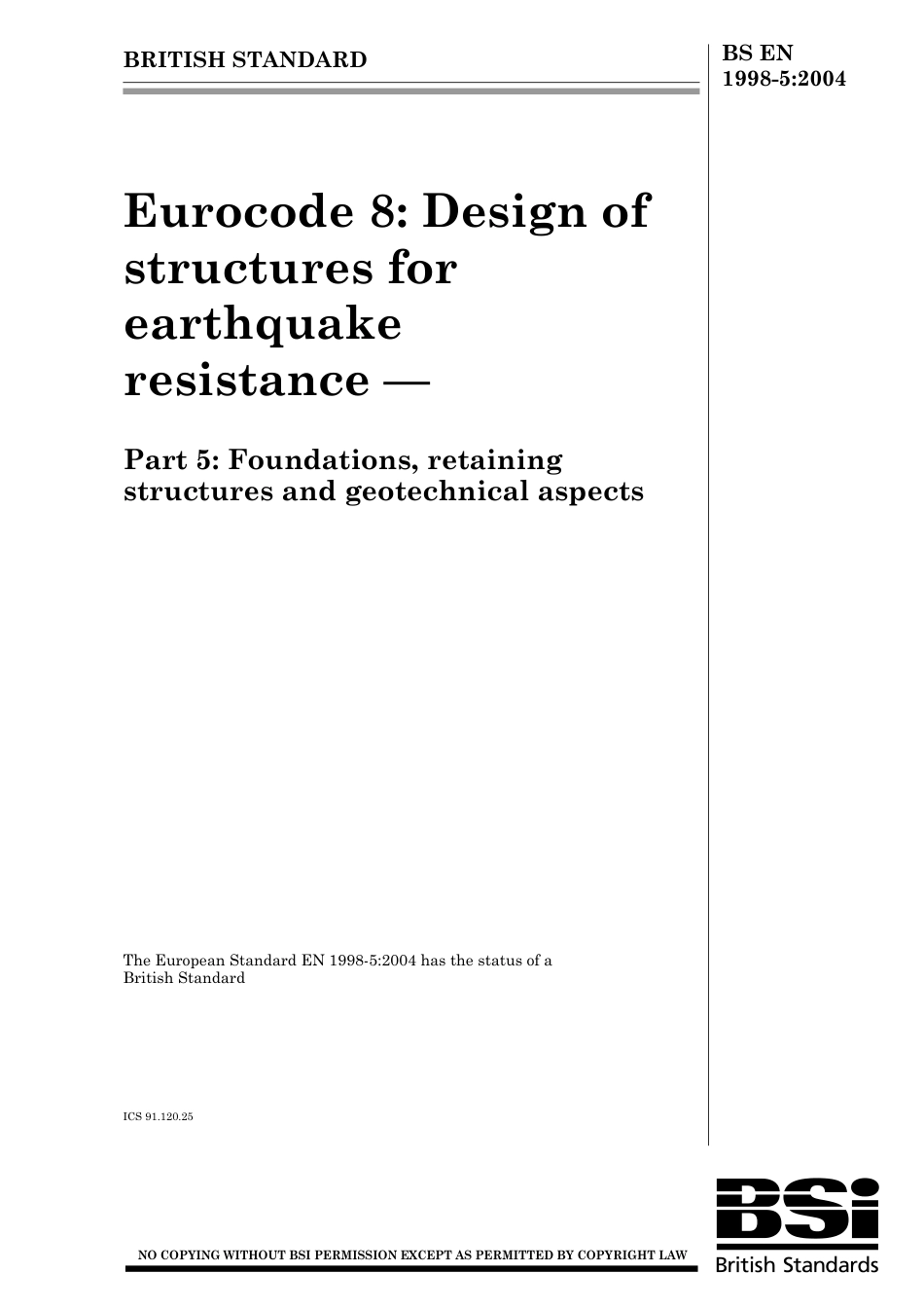 BS EN 01998-5-2004 (2005).pdf_第1页