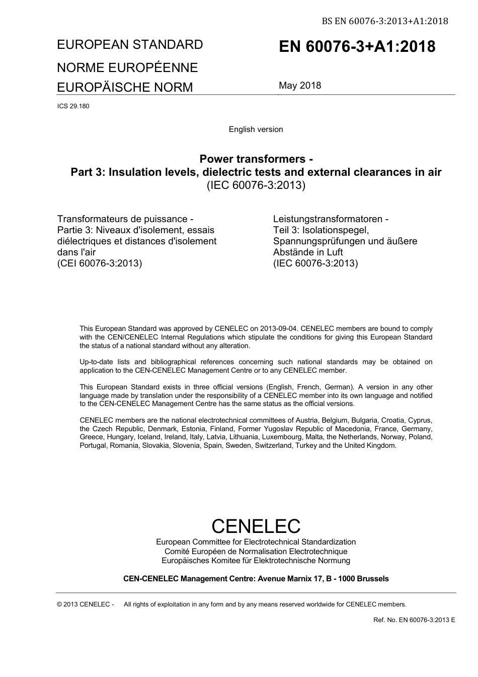 BS EN 60076-3-2013 + A1-2018.pdf_第3页