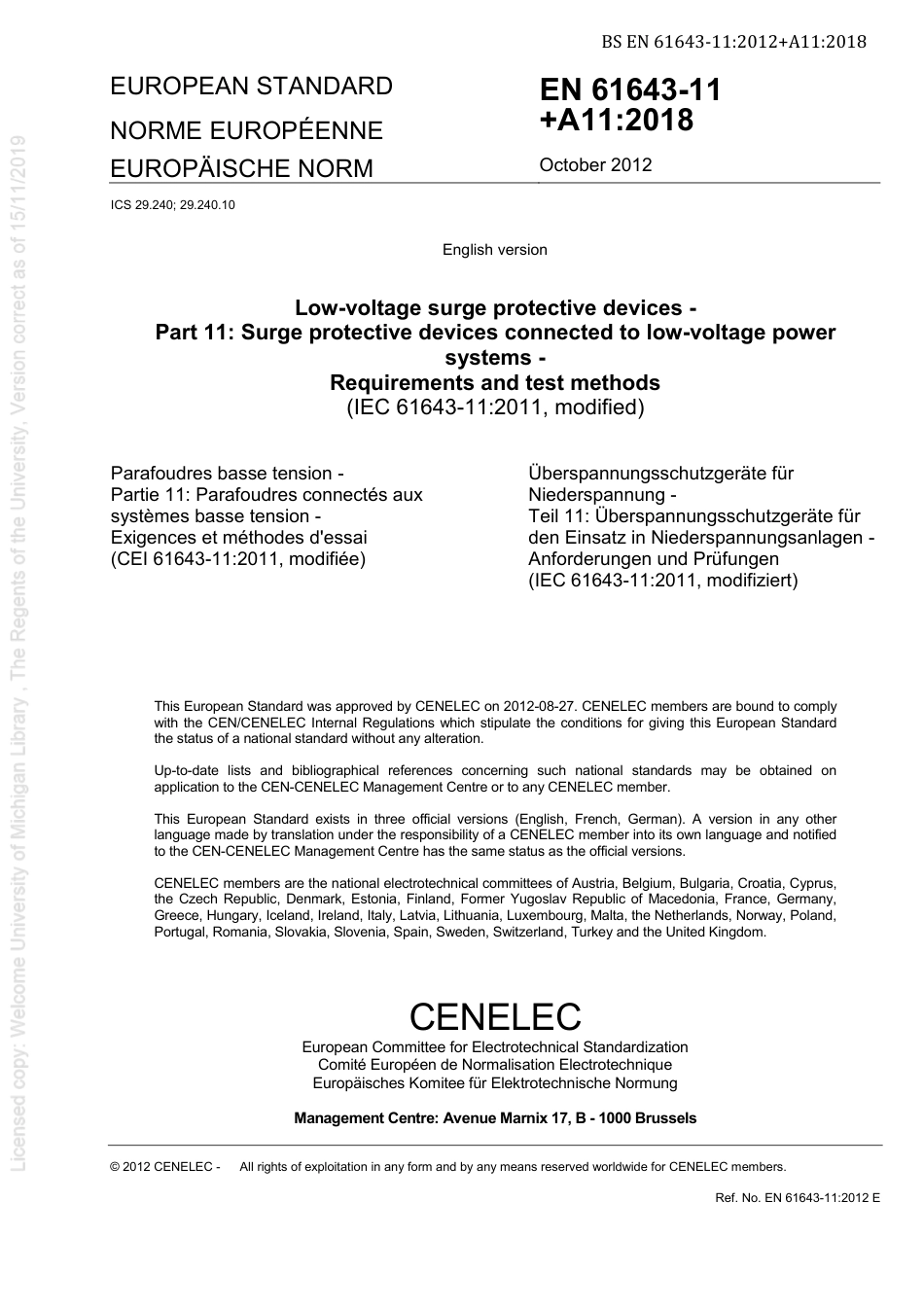 BS EN 61643-11-2012 + A11-2018.pdf_第3页