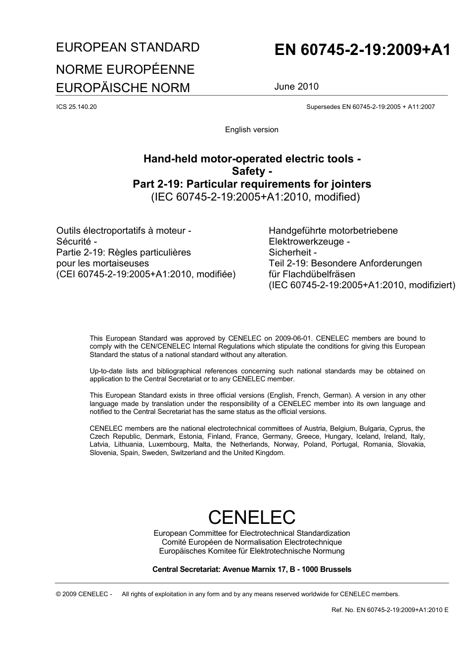 BS EN 60745-2-19-2009 + A1-2010.pdf_第3页