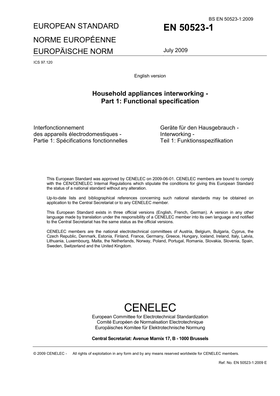 BS EN 50523-1-2009.pdf_第3页