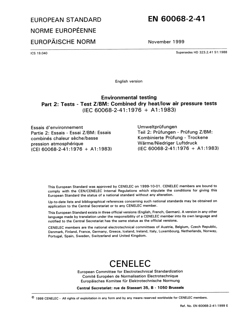 BS EN 60068-2-41-2000.pdf_第3页