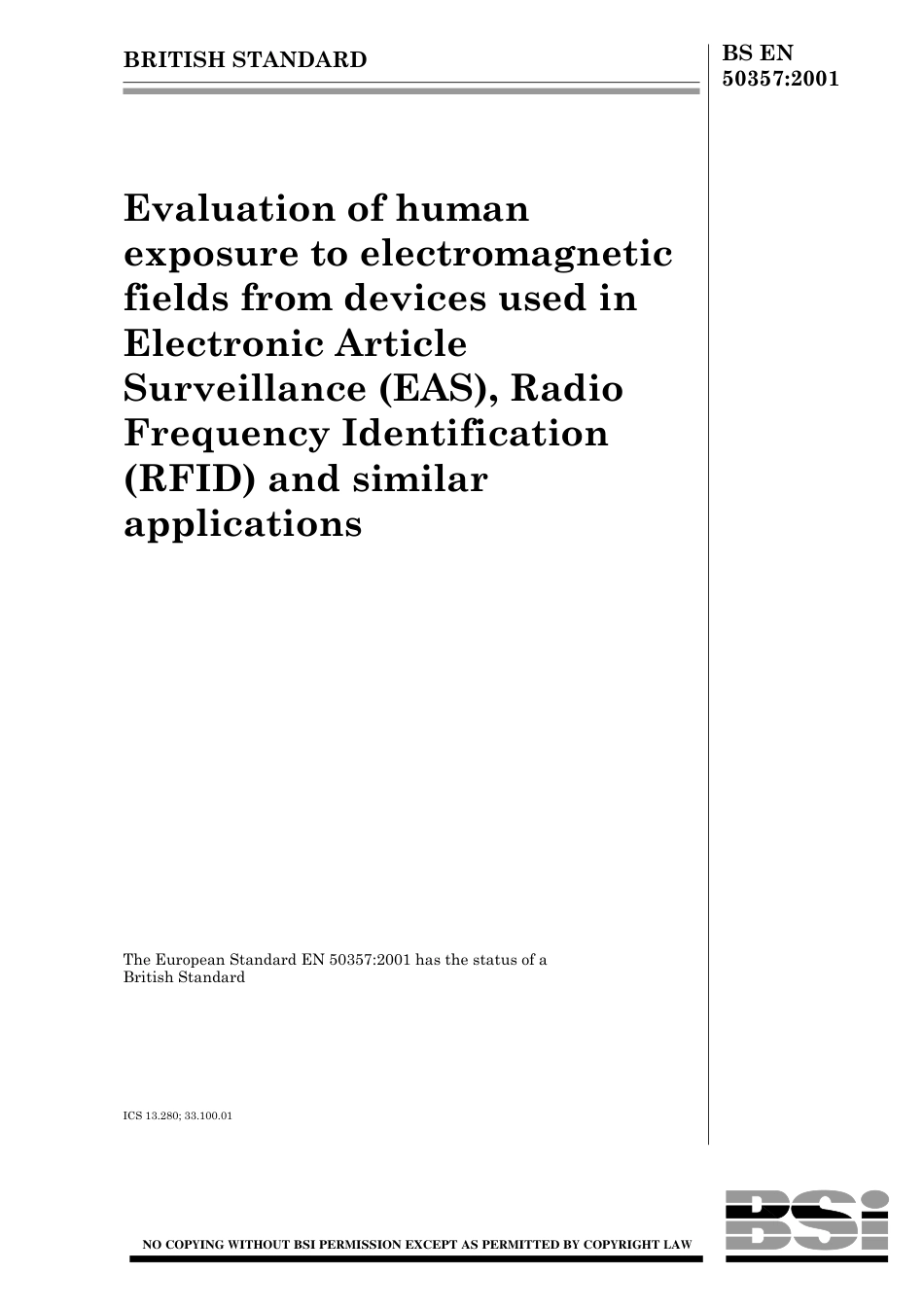 BS EN 50357-2001.pdf_第1页