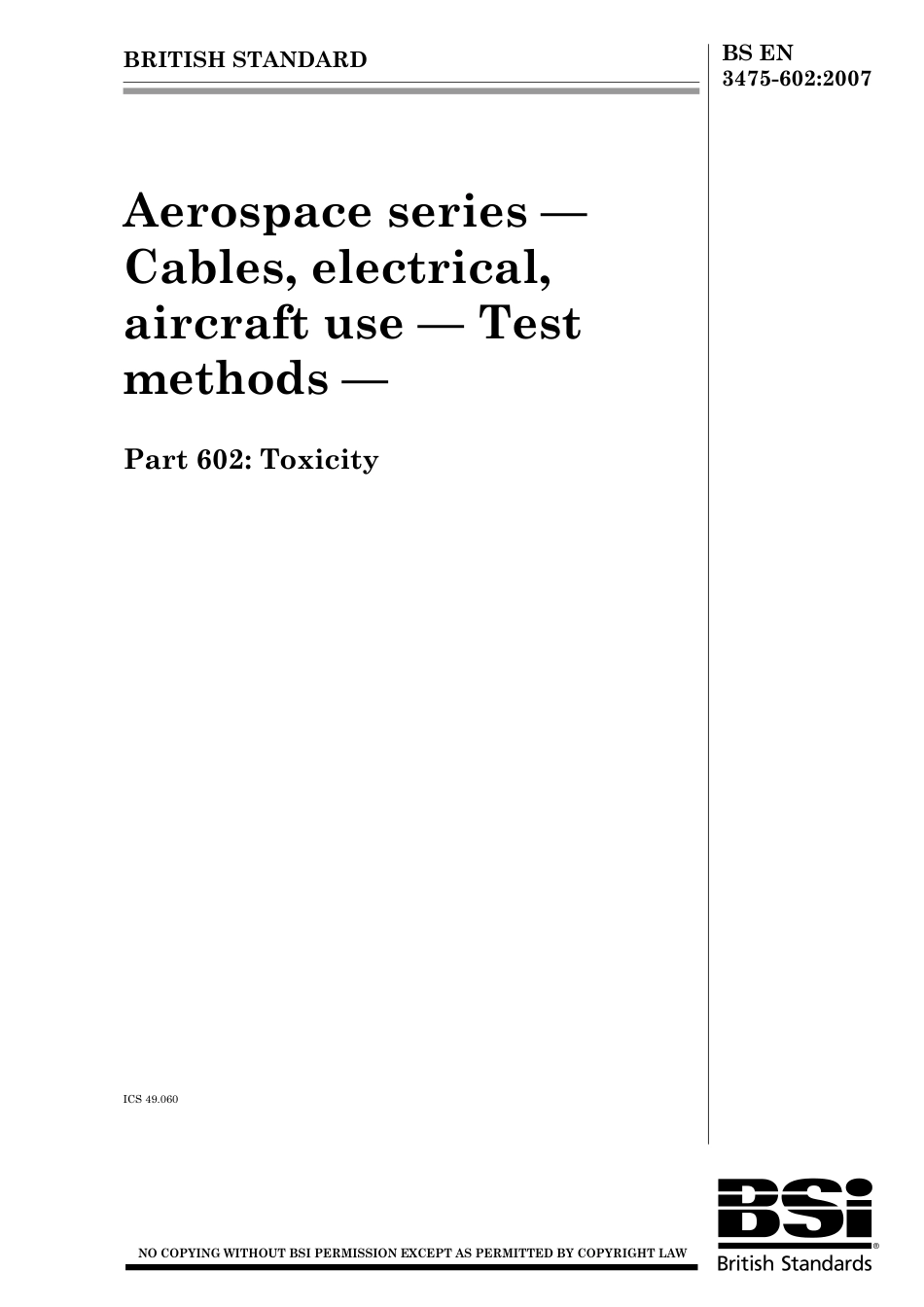 BS EN 03475-602-2007 (2008).pdf_第1页