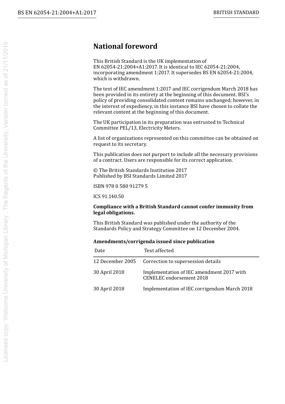 BS EN 62054-21-2004 + A1-2017 (2018).pdf_第2页