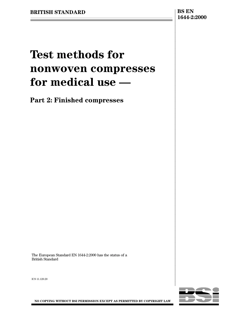BS EN 01644-2-2000.pdf_第1页
