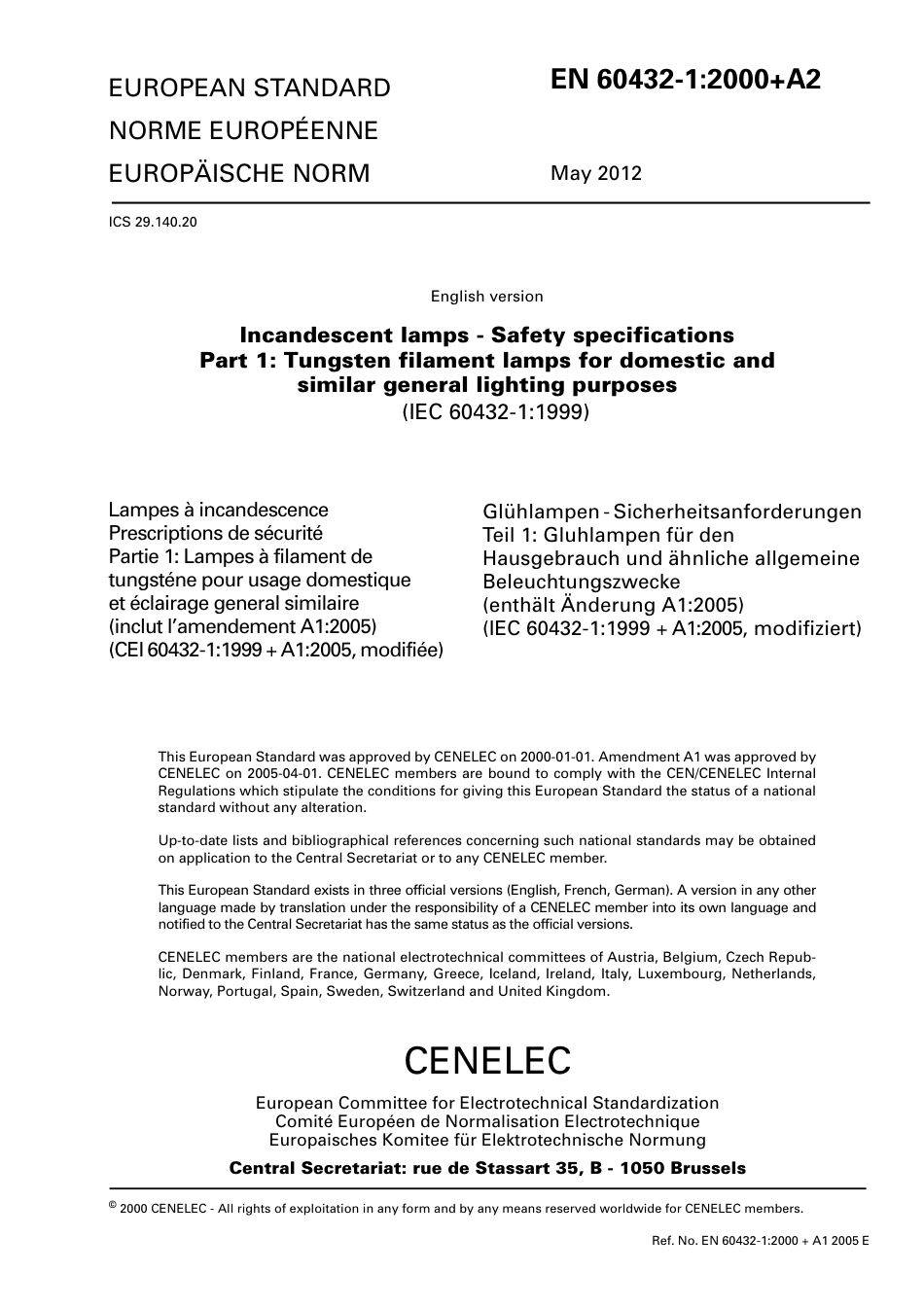 BS EN 60432-1-2000 + A2-2012.pdf_第3页