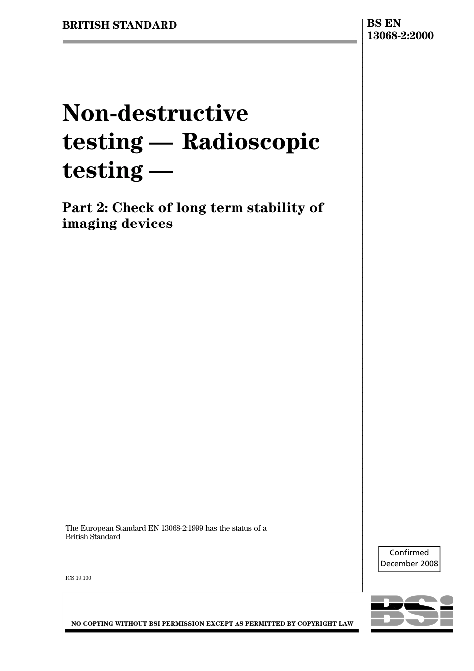 BS EN 13068-2-2000 (2008).pdf_第1页