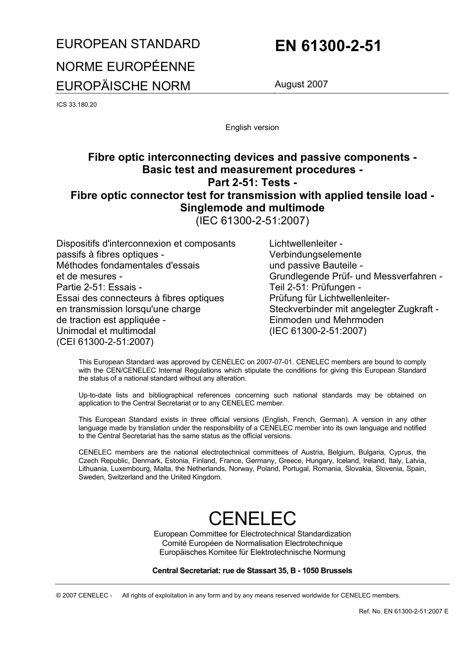 BS EN 61300-2-51-2007 (2015).pdf_第3页