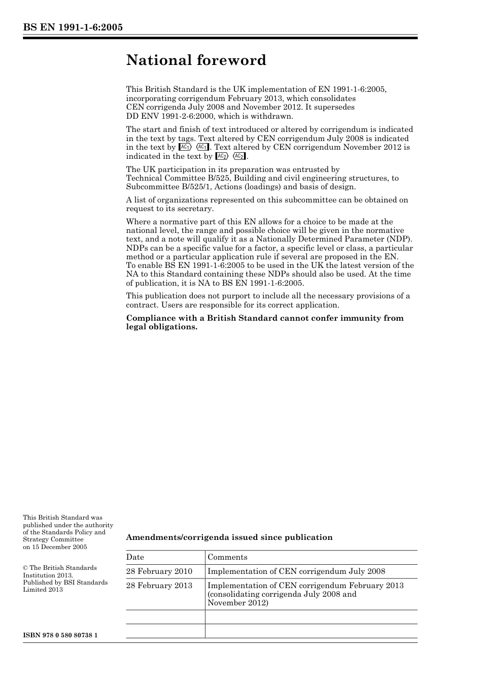 BS EN 01991-1-6-2005 (2013).pdf_第2页