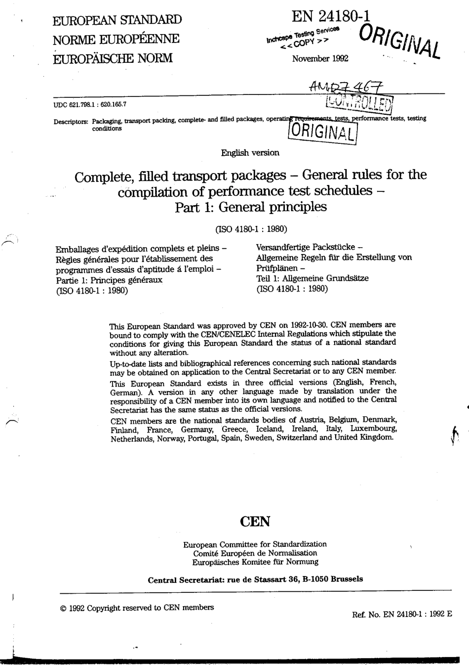 BS EN 24180-1-1993 scan.pdf_第3页