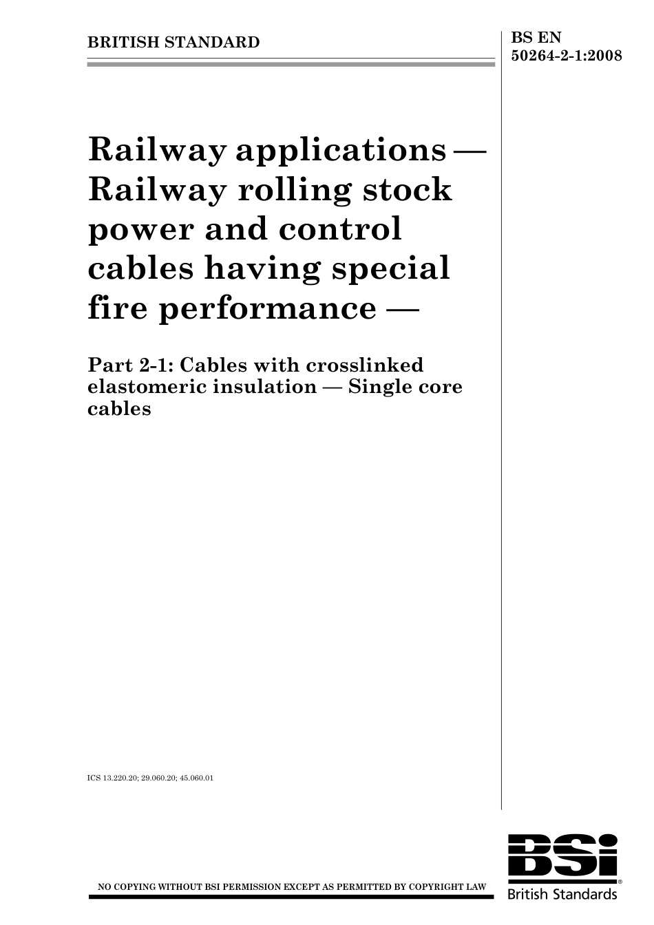 BS EN 50264-2-1-2008.pdf_第1页