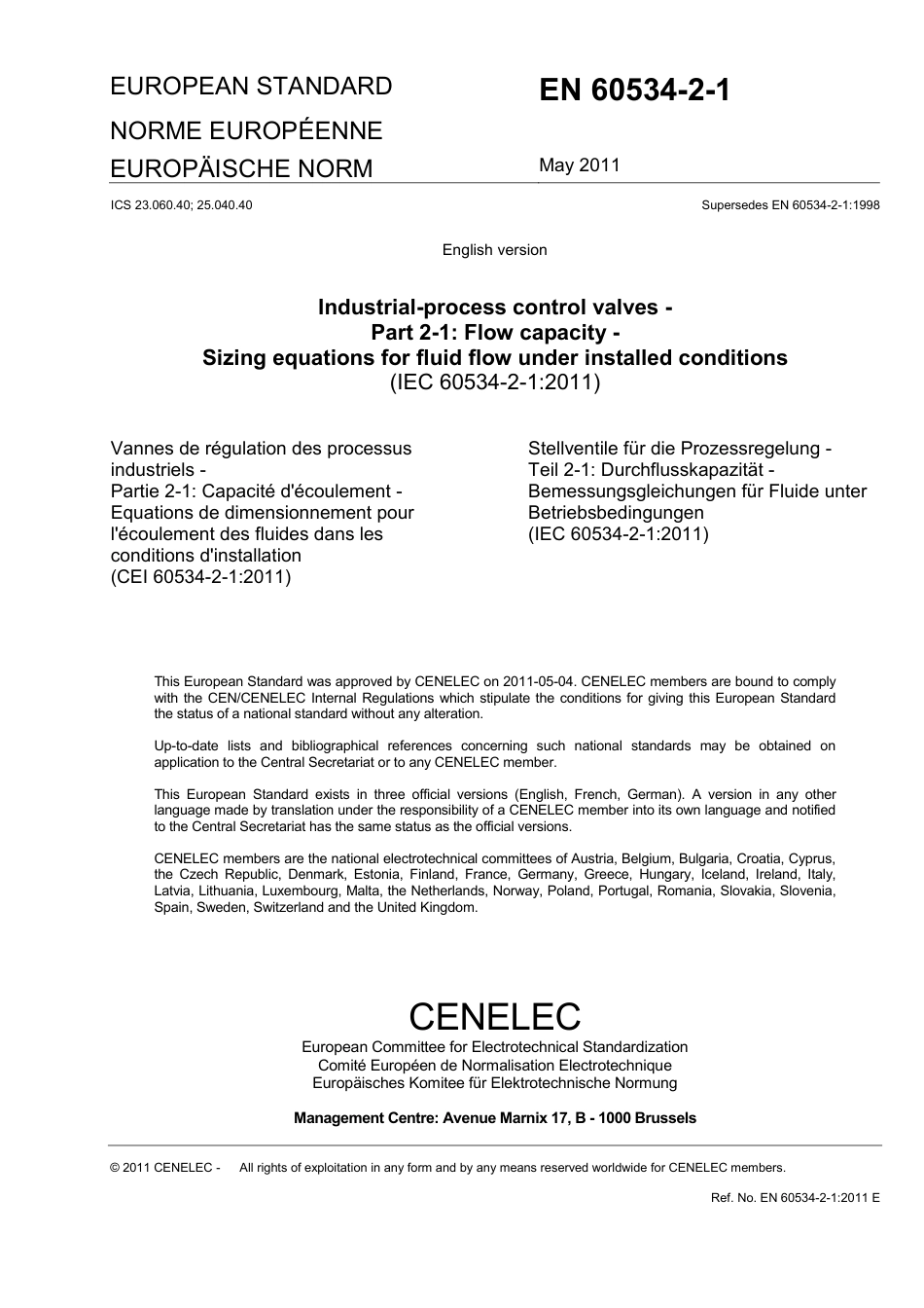 BS EN 60534-2-1-2011 (2015).pdf_第3页