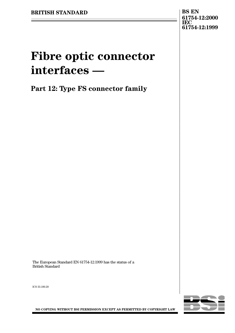 BS EN 61754-12-2000.pdf_第1页