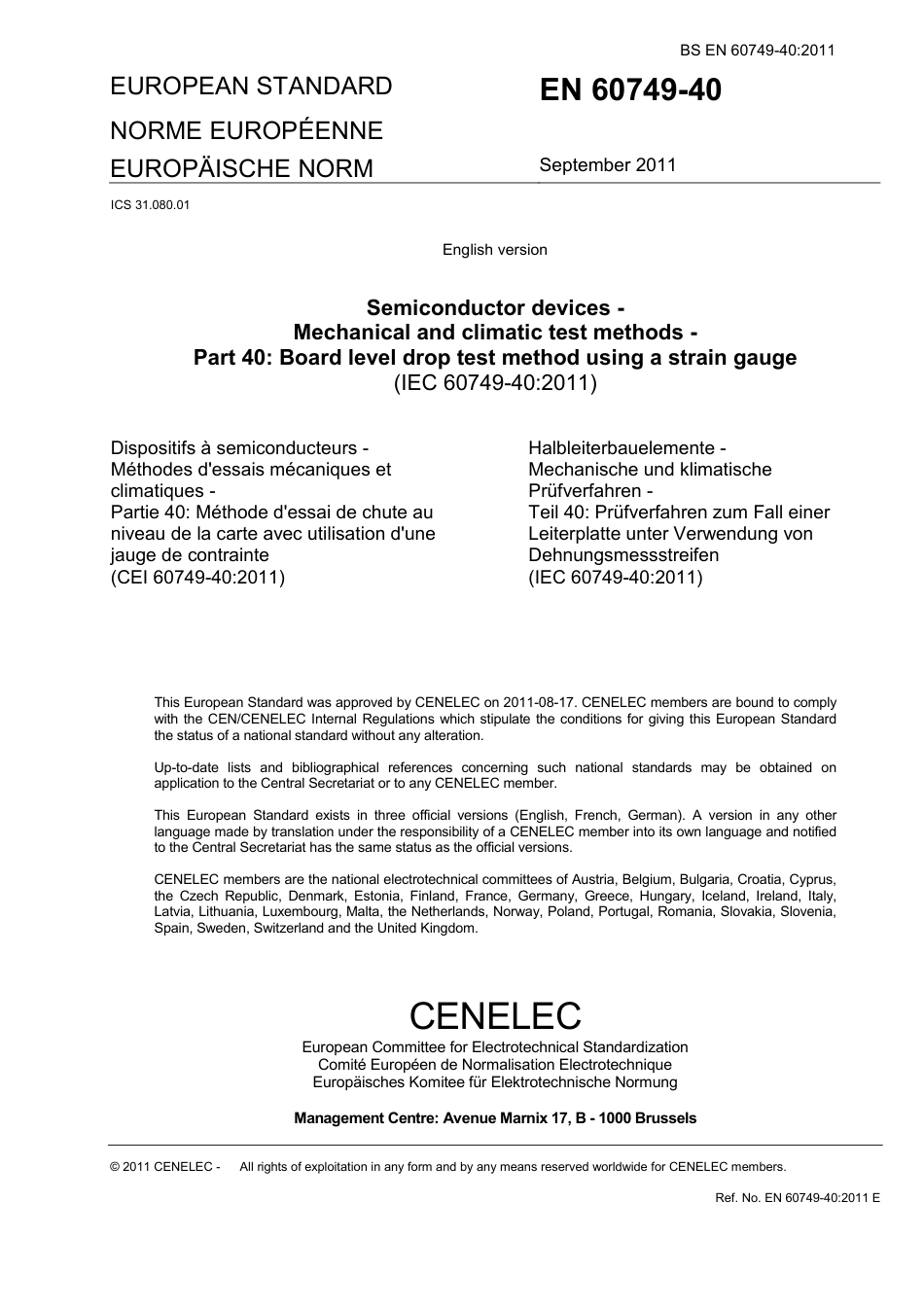 BS EN 60749-40-2011.pdf_第3页