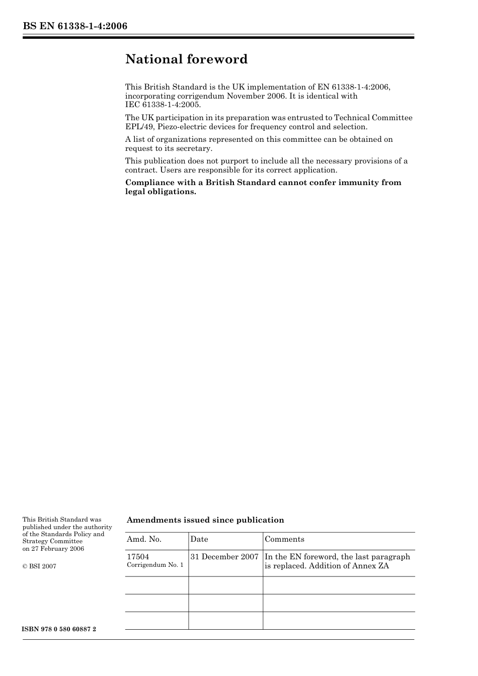 BS EN 61338-1-4-2006 (2007).pdf_第2页